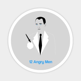 12 Angry Men Minimal Movie Fan Art Sidney Lumet Henry Fonda Magnet